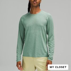 Men’s Lululemon Metal Vent Tech Long Sleeve 2.0/ Tidewater Teal/ Size XXL